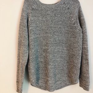 cozy gray sweater!!